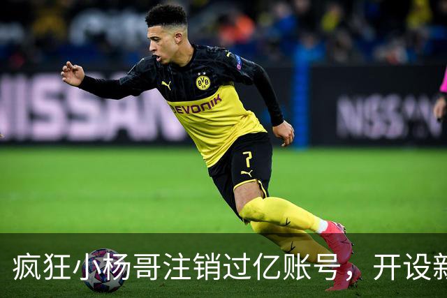 疯狂小杨哥注销过亿账号，开设新账号，网友纷纷替东北雨姐喊冤