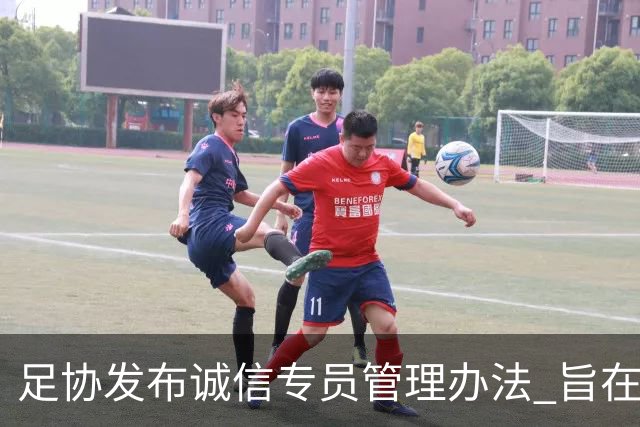 足协发布诚信专员管理办法 旨在预防打击领域腐败